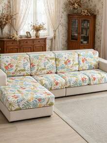 1 buc. Husă de pernă de canapea elastică cu imprimeu floral, husă de canapea în formă de L, husă separată pentru pernă de spate pentru canapea, protector pentru mobilier, husă de pernă de canapea elastică, husă de canapea pentru exterior - Multicolor - Vizualizare 8