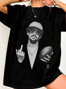 Women T-Shirts - Black - View 1