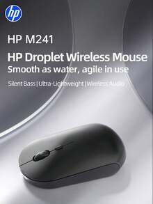 HP 无线静音鼠标，符合人体工学的右手设计，2.4GHz稳定连接，适用于台式机和笔记本电脑 - 查看 3