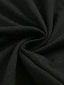 Camiseta de algodón negra con estampado de Ojo de Sauron para fanáticos de la película: ropa informal, camisas de textura suave, ropa lista para usar de tamaño estándar para hombres, camisetas casuales elegantes de estilo primavera y otoño para hombres WHWG - Negro - Ver 2