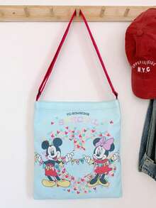 Disney 1个时尚斜挎包，小公主斜挎包，单肩包，卡通轻便收纳包，多功能手提包，轻便收纳袋，节日礼物零钱包，户外零钱包，服装搭配包 - 彩色 - 查看 20