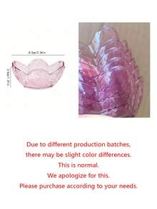 Bộ 2/4/6 món bát nhỏ đựng nước chấm hình hoa anh đào, đĩa khai vị bằng nhựa trong suốt màu hồng Sakura, bát chấm, đĩa nếm, khay phục vụ, bát đựng gia vị, bát nhỏ, bát đựng kem, đồ ăn nhẹ, bát đựng nước tương, bát chấm hình hoa không vỡ. - Nhiều màu - Xem 9