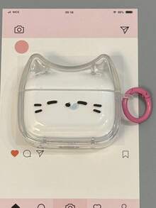 1 chiếc ốp lưng Apple hình mèo ngủ dễ thương - Trong sáng - Xem 2