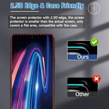 XINHONGYU 1pc Galaxy S26 Screen Protector, Made Of Tempered Glass Material, Easy Installation, 6.2 Inch Screen, Privacy Protection, Self-Alignment/Dust-Free, Bubble-Free, 100% Ultrasonic Fingerprint Recognition, Easy To Install, Full Coverage, Also Suitable For Galaxy S26, S25, S24, S23, S22, S21 Plus Ultra. - Clear - View 6