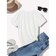 Women T-Shirts - White - View 3