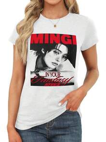 Las últimas camisetas para mujer de 2026Mingi  T Shirt, 2025 World Tour In Your Fantasy Shirt, Golden Hour Part 3 Shirt, Lemon Drop, In Your Fantasy Women's Graphic Tee 100% Cotton Buttery Soft Short Sleeve Crew Neck Casual Loose Fit T-Shirt For Daily Wear,playeras de mujer,blusas casuales para dama,Camiseta gráfica de estilo retro-rock,Camiseta gráfica divertida,Prenda masculina de moda,Patrones de anime y dibujos animados - Blanco - Ver 7