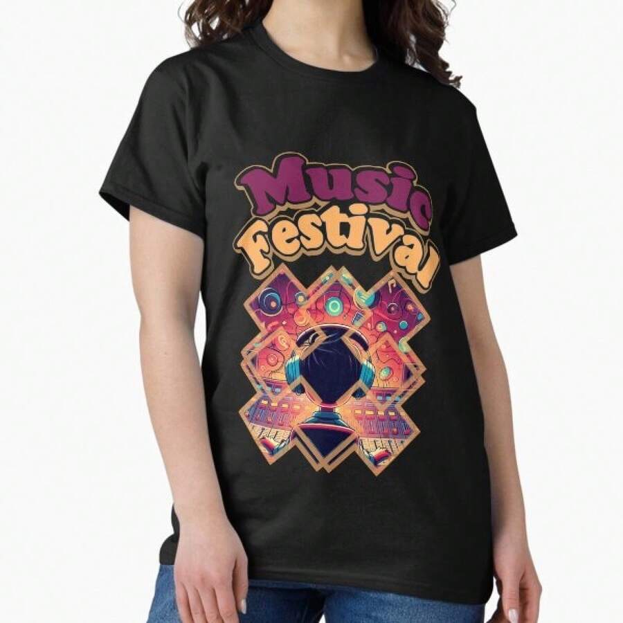 Women T-Shirts - Black - View 1