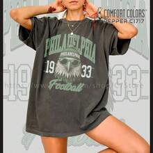 Philadelphia Football Eagle Graphic Tee - 黑色 - 查看 1