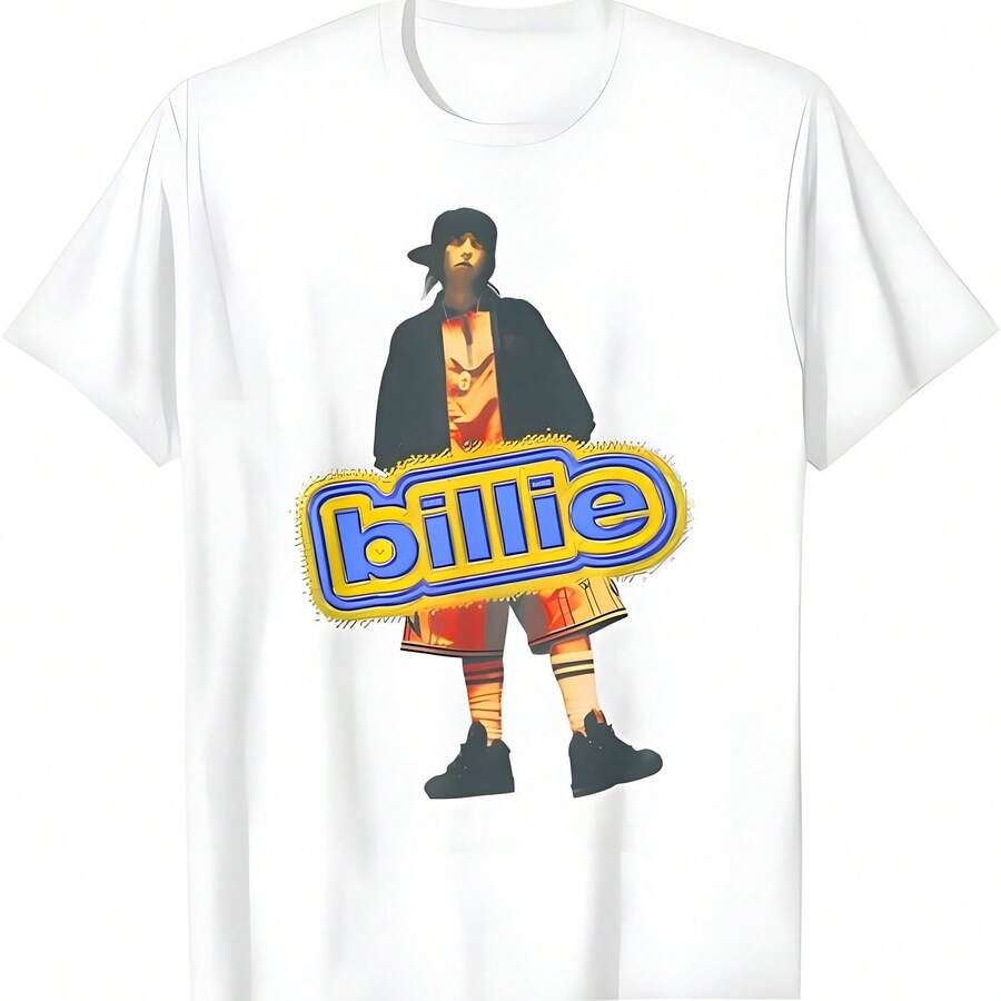 Camiseta oficial Billies Eilishs HITS MES HARDS Y SOFTS - Blanco - Ver 1