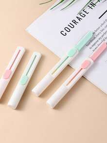 Máy tỉa lông mày nhỏ gọn, có thể thu gọn, dành cho nữ, chăm sóc và làm đẹp tóc, quà tặng sinh nhật. - Mô hình nâng cấp - Xem 4
