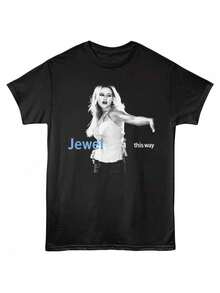 Dam-T-shirts - Svart - Visa 1