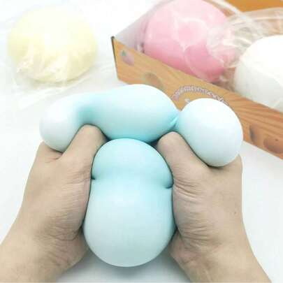 1/2 piezas Juguete de descompresión de música de Mantou grande, para aliviar la ansiedad y concentrarse, perfecto para regalos de cumpleaños, regalos de fiesta, mejores regalos, regalos de vacaciones, regalos de calcetines, regalos de fiesta, ¡juegos de bromas!