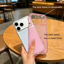 霧面半透明 TPU 軟殼，相容 iPhone 17 Pro Max、16 Pro Max、15、13 - 粉色 - 查看 4