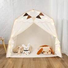 Extra Large Kids Play Tent For Boys Girls, Princess Castle Playhouse Indoor Outdoor Children's Toy House For Toddlers, Portable Foldable Dome Tent, No Toys Included - Multicolor - View 6