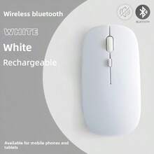 Mouse Bluetooth Nirkabel Isi Ulang Senyap, Mouse Kantor Portabel Bentuk Macaron Ramping dan Lucu, 800/1200/1600 DPI untuk Laptop/PC/Tablet, Kompatibel dengan Android/Windows/Linux - View 20