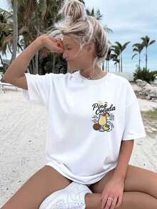 Women T-Shirts - White - View 2