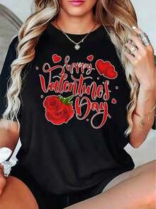 Camiseta gráfica del 2026Happy Valentines Day Shirt With Red Roses And Hearts Design Women Casual Valentine's Day Top220g,Camiseta Benito Bowl regalo de San Valentín,,benito bowl,ropa de hombre,percent cotton,men's,benito bowl,graphic tees women,,men,Camiseta de anime japonés - Blanco - Ver 8