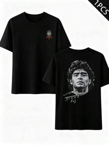 Dam-T-shirts - Svart - Visa 12