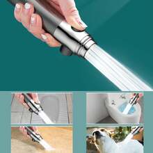 High Pressure Filtered Handheld Shower Head, 4 Spray Settings, Built-In Water Filter Removes Chlorine, Anti-Clog Nozzle, ON/Off Pause Button - NEW ITEM - 查看 7