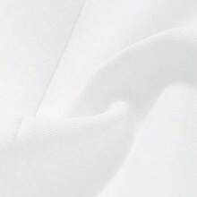 Elegant Date Night Romantic Vintage Style Minimalist Solid Color Sleeveless Dress For Commuting White Summer - Blanco - Ver 10
