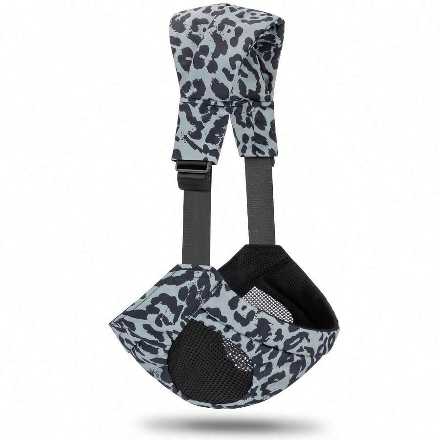Baby Hip Seat Carrier Baby Waist Stool For Child Infant Toddler With Adjustable Strap Buckle Pocket Soft Inner Huge Storage - 豹紋藍 - 查看 1