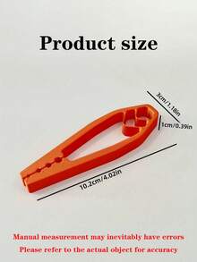 Nail Setter With Non-Slip Grip, Finger Protection Safety Portable Nail Fixing Tool, Suitable For Basic Repair, Woodworking, Home Construction, Plastic Material - Multicolor - View 3