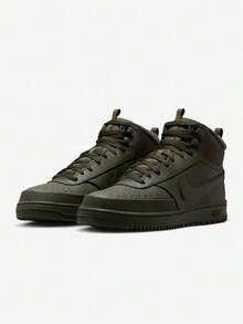 Giày thể thao cao cổ phong cách retro NIKE COURT VISION MID WNTR dành cho nam, mã sản phẩm DR7882-300 - Màu xanh lá cây đậm - Xem 1