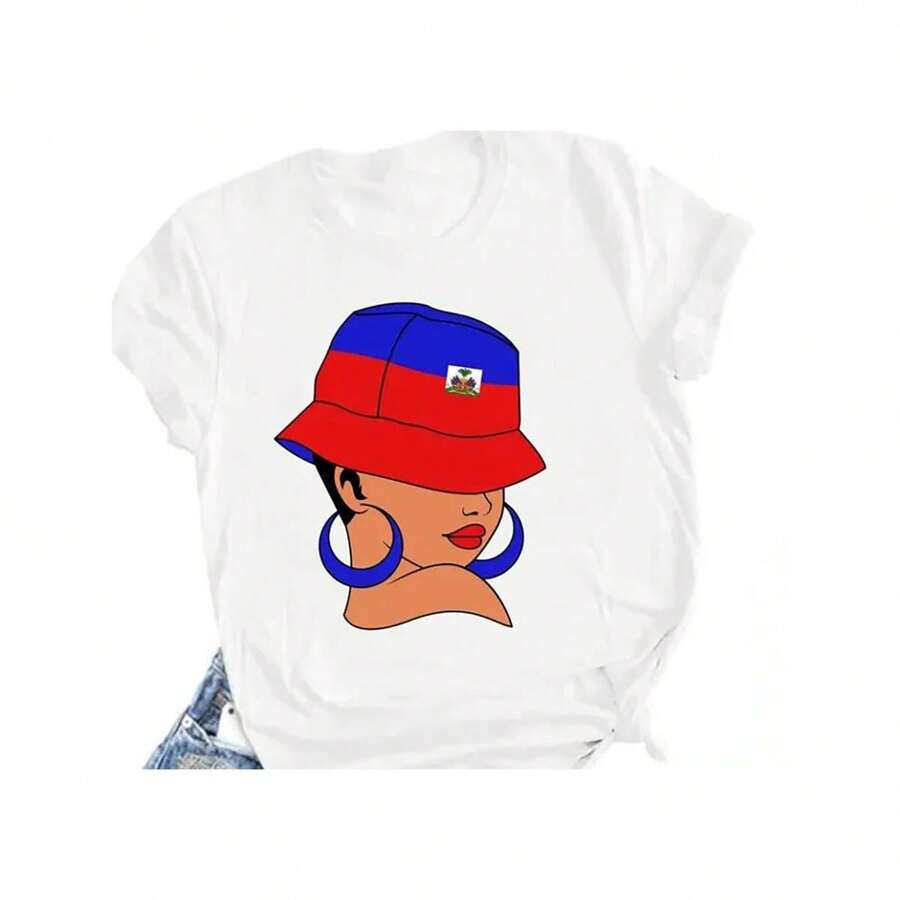 Dam-T-shirts - Vitt - Visa 1