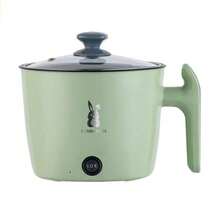 SOKANY Multifunctional Non-Stick Pot, Rice Cooker, Electric Frying Pan, Electric Stir-Fry Pot, Electric Pressure Cooker, Mini Hot Pot. Portable And Compact, Easy To Clean, With Non-Stick Coating, Suitable For Indoor And Outdoor Use, Kitchen Essential. - Mint Green - View 11