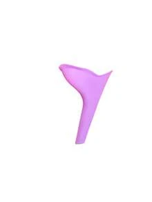 1pc Portable Purple/Pink/Orange Female Urinal, Made Of TPR Rubber Material, Suitable For Outdoor Travel And Women's Health Care - View 14