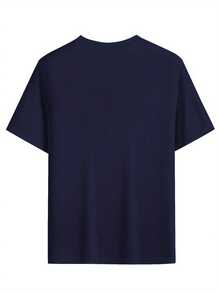 Camiseta Versátil para Hombre Capa Base Ropa de Verano - Negro - Ver 11