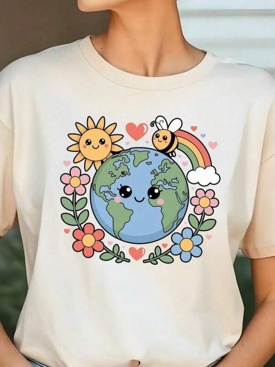 Women T-Shirts - White - View 1