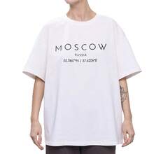 Tops vintage de algodón puro de estilo europeo y americano, diseño de nicho para uso diario, mangas cortas estilo americano con estampado de letras de alta calidad para el verano. - Negro - Ver 6