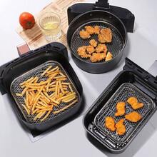 1/3pcs Stainless Steel Air Fryer Rack, Multi-Functional Baking Tray, Stackable Multi-Layer 304 Stainless Steel Silver Multipurpose Dehydrator Rack, Suitable For Air Fryer, Oven, Microwave, Steamer, Reusable - Grilling Net - View 6
