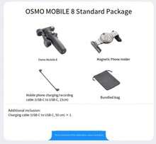 Bộ sản phẩm tiêu chuẩn DJI Osmo Mobile 8: Bộ ổn định gimbal cầm tay 360°, hoàn hảo cho việc theo dõi 360 độ, ổn định hình ảnh, gậy selfie và phát trực tiếp/quay vlog. - Xem 4