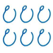 12-6 chiếc khuyên mũi giả bằng thép không gỉ 316L, khuyên mũi giả bằng thép không gỉ 8mm, khuyên vách ngăn mũi nhân tạo - Nhiều màu - Xem 14