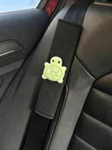 Breathable Cute Turtle Shoulder Strap Cover, Creative Small Turtle Car Safety Belt High-End Shoulder Pad Cover, Car Protective Sleeve, Suitable For All Seasons, For Women - Turtle - View 6