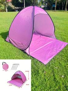 Our Lightweight And Portable Pop-Up Beach Tent Features UPF 50+ UV Protection! It Makes A Great Gift For Christmas, Halloween, Or Thanksgiving. - Multicolor - View 16