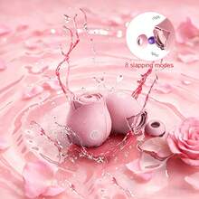 RUIJU Rose Sucking Vibrator For Women - Rechargeable Clitoral Stimulator With 8 Suction Modes, Ergonomic Design, Battery-Powered Adult Toy For Couples, Pleasure & Discreet Use, Vibrator For Women, Intimate Pleasure, Sleek Design, Durable Construction - 多款式 - 查看 11