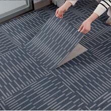 20pcs Peel And Stick Carpet Tiles - 30x30cm, Non-Slip Polyester Floor Puzzle, Suitable For Office, Bedroom And Home Decor - Easy Installation, Durable, Machine Washable - Multicolor - View 9