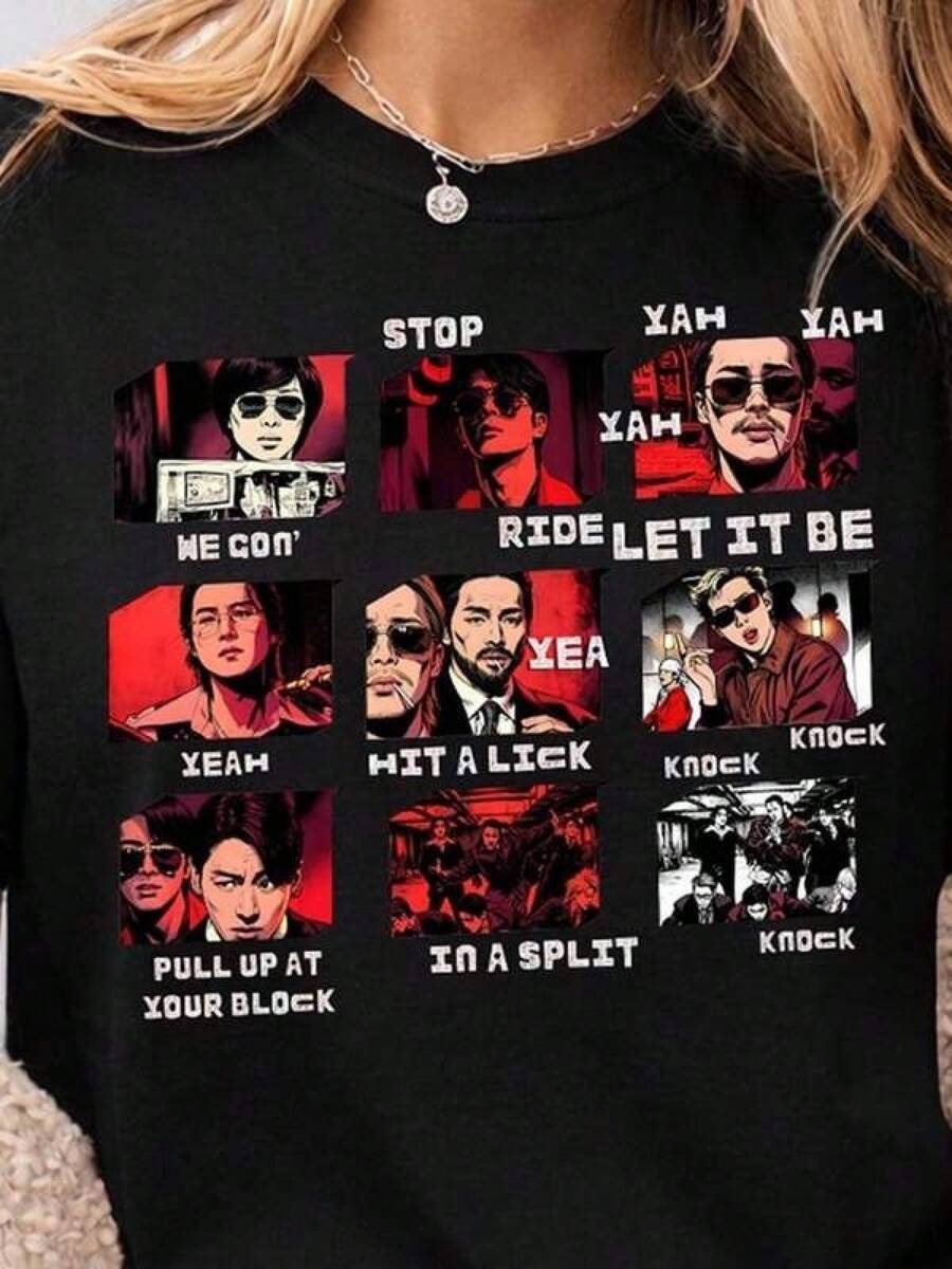 Women T-Shirts - Black - View 1