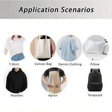 Pegatinas termoadhesivas lavables en forma de corazón rosa para el Día de San Valentín, pegatinas para prensa de calor, impresiones de transferencia térmica y películas de transferencia térmica, adecuadas para ropa, camisetas, mascarillas, jeans y mochilas personalizadas. - Negro - Ver 3
