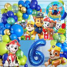 Navy Blue, Green & Blue Foil Number Balloons Decorations, Happy Birthday Balloon Set Perfect For Adult Birthday Party Wall Decor - View 8