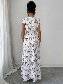YHHElenzga Vestido con estampado floral elegante, adecuado para el uso diarioYHH - Multicolor 7 - Ver 2