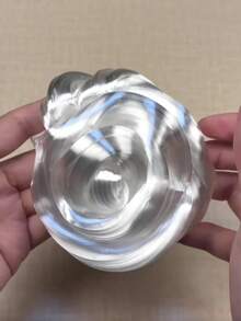大号柔软蓝色水晶史莱姆,透明海水蓝色挤压减压,清新绿色雾状海洋史莱姆,浅蓝色橡皮泥,适合派对、节日、派对礼物、生日、返校礼物 - 彩色 - 查看 4