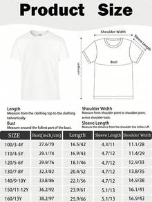 Baby Phat Jacket, Cat Eye Print T-Shirt For Teens And Girls, Valentine's Day Outfits For Women And Girls, Casual Short Sleeve Crew Neck T-Shirt - 白色 - 查看 4