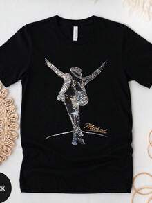 Women T-Shirts - Black - View 6