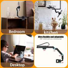 Bộ 2 giá đỡ điện thoại gắn trên tấm che nắng ô tô, giá đỡ điện thoại xoay 180° + kẹp kính thời trang, giá đỡ điện thoại đa năng cho ô tô tương thích với điện thoại thông minh lên đến 7 inch, gọi điện thoại rảnh tay. - Nhiều màu - Xem 5