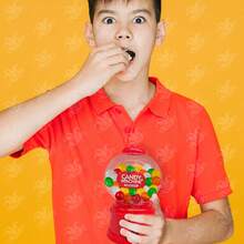 Mini Gumball Machine Ball Dispenser Piggy Bank 15cm RED - View 8