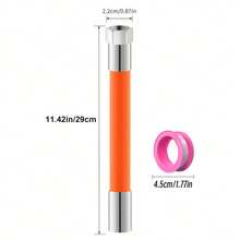 2 pièces Rallonge flexible de robinet, Flexible orientable à 360°, Pour cuisine/salle de bain, Joint d'étanchéité + ruban anti-fuite, Installation sans outil économe en eau - tube d'extension - Voir 4
